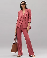 Ann Taylor The Petite Fitted Long Blazer Rose Clay Women's