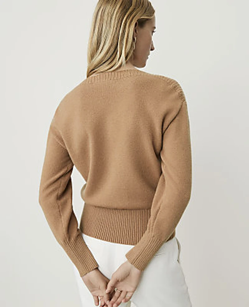 Ann Taylor Petite Boatneck Sweater Women's
