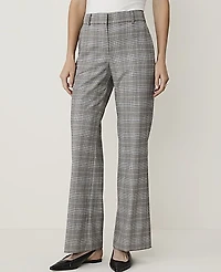 Ann Taylor The Petite Jayne Trouser Plaid Blue Women's