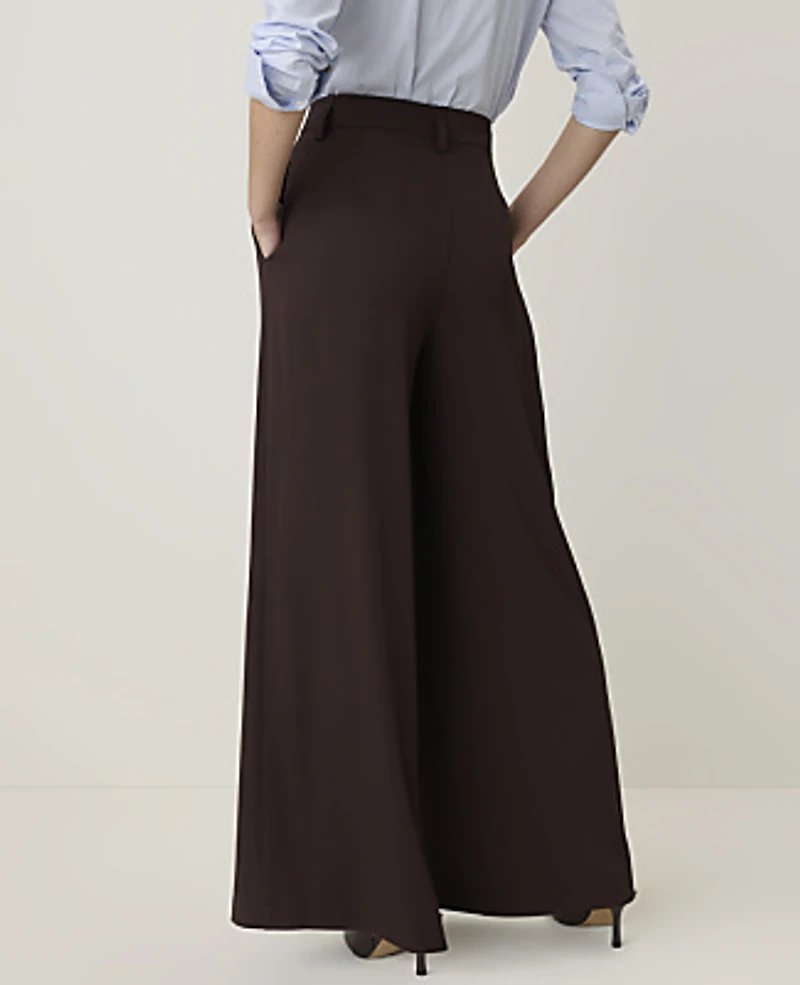 Ann Taylor The Multi Pleated Wide Leg Pant Women's