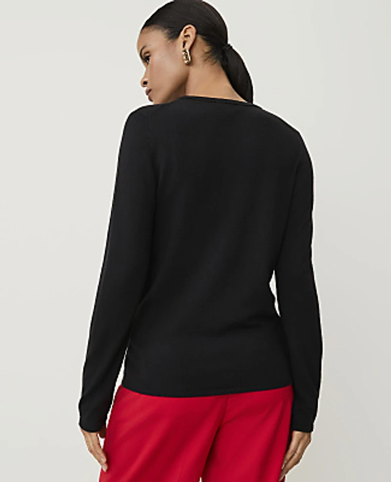 Ann Taylor Crew Neck Sweater Women's