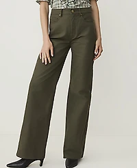 Ann Taylor Weekend Wide-Leg Pant Women's