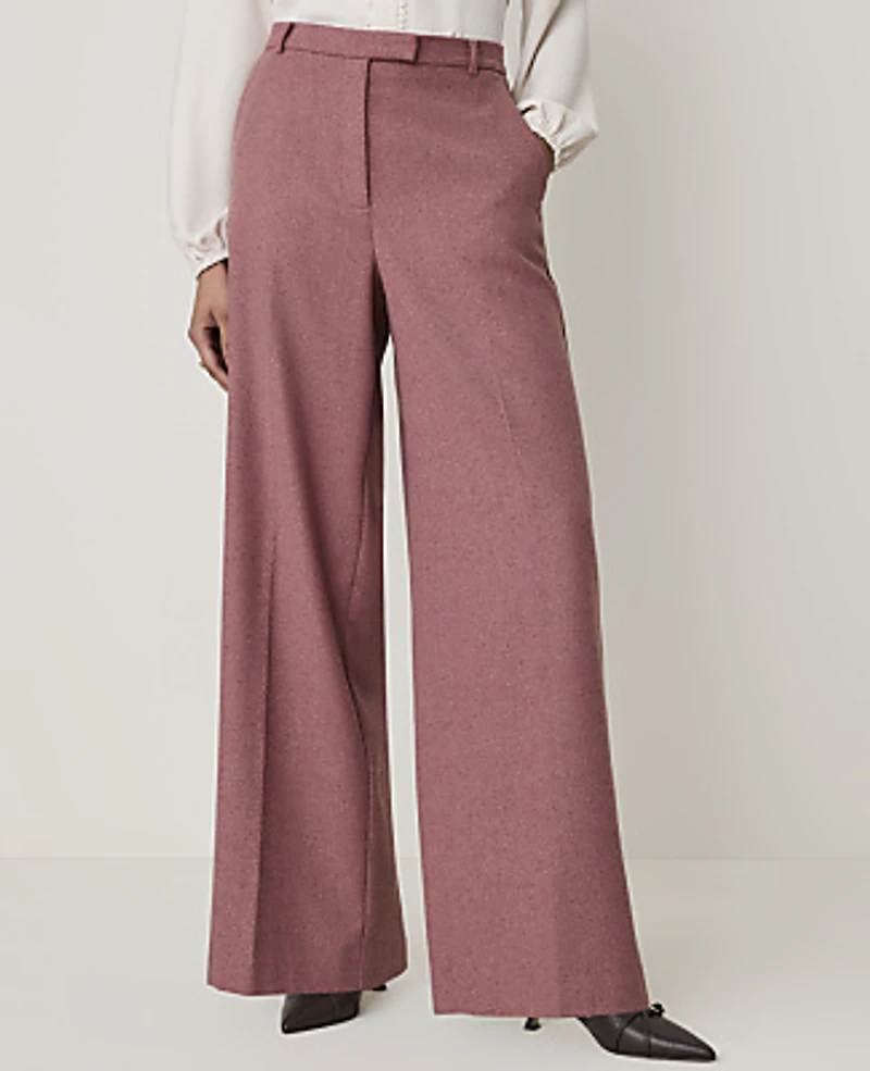 Ann Taylor The Petite Wide-Leg Pant Women's