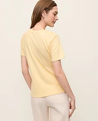 Ann Taylor Weekend Crew Neck T-Shirt Women's