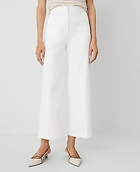 Ann Taylor The Petite Grace Straight Pant Size White Women's