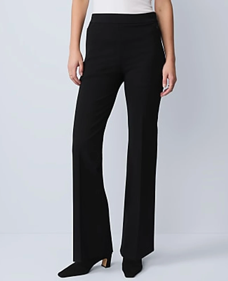 Ann Taylor Weekend Flare Pant Ponte Women's