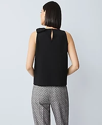 Ann Taylor Side Bow Shell Top Women's