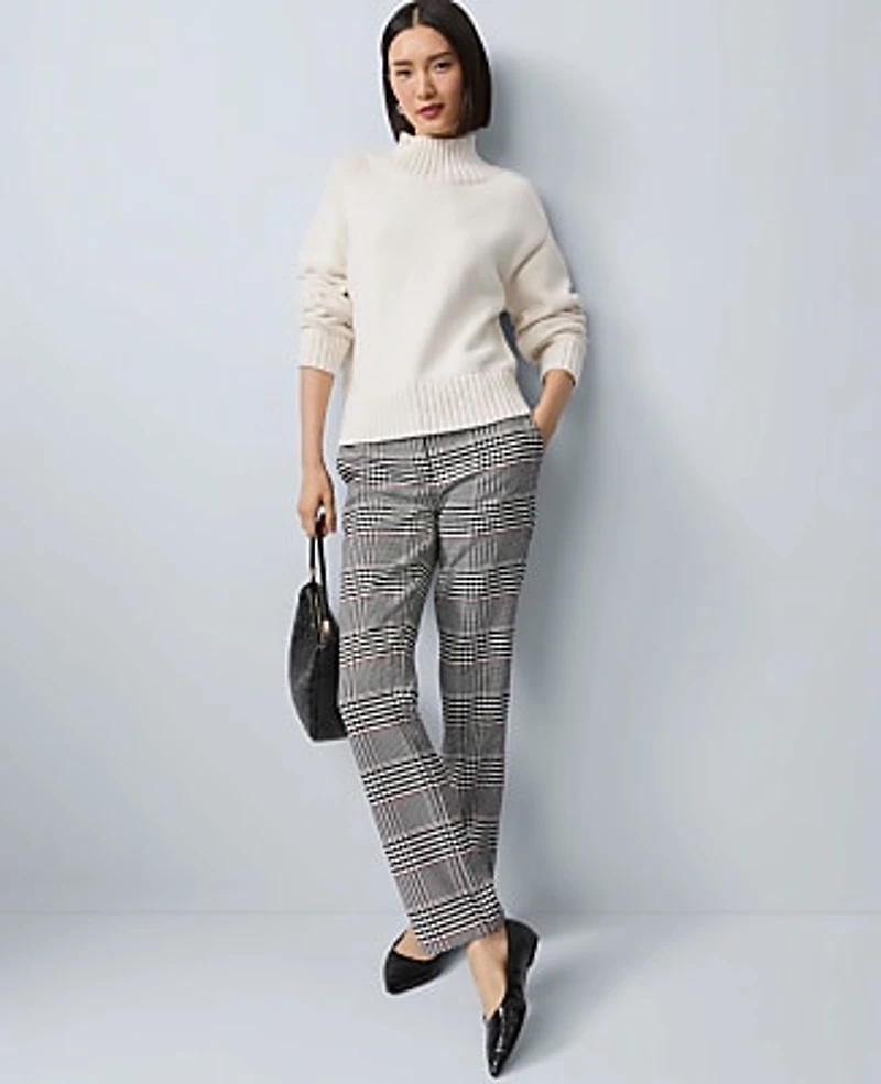 Ann Taylor Ribbed Mock Neck Sweater Women's