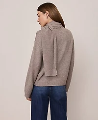 Ann Taylor Weekend Scarf Sweater Women's