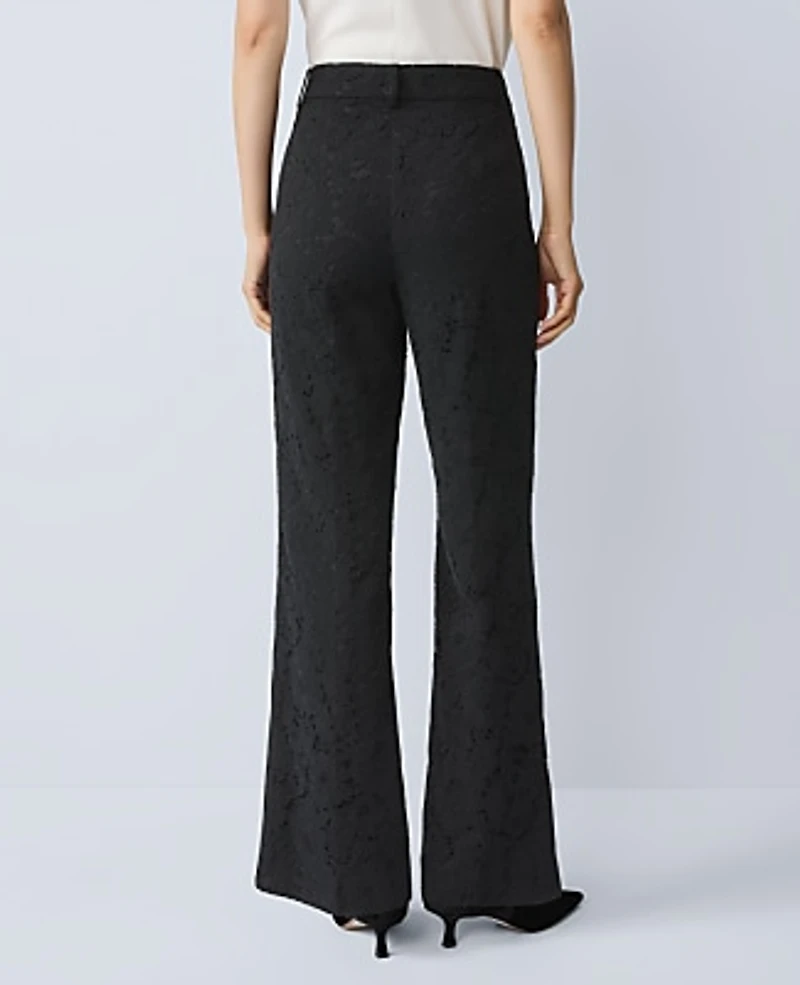 Ann Taylor The Jayne Trouser Lace Black Women's