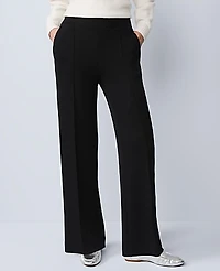 Ann Taylor Weekend Easy Wide-Leg Pant CloudPlush Women's