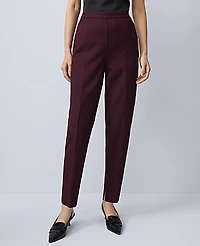 Ann Taylor The Natalie Pant Houndstooth Windsor Wine Women's