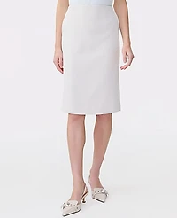Ann Taylor The Pocket Midi Skirt Fluid Crepe Women's