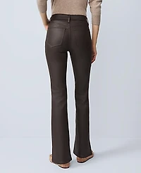 Ann Taylor The Petite Coated Boot Jean Brown Women's