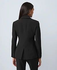 Ann Taylor The Shawl Collar Blazer Black Women's