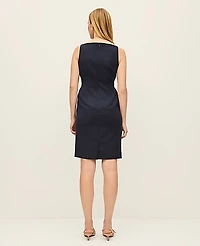 Ann Taylor Boatneck Sheath Dress Women's
