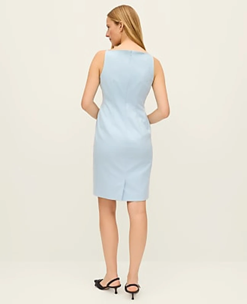 Ann Taylor Boatneck Sheath Dress Women's