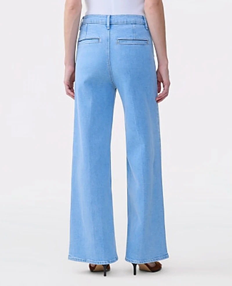 Ann Taylor The Petite Denim Trouser Light Wash Indigo Women's
