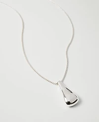 Ann Taylor Metal Pendant Necklace Women's