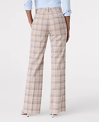 Ann Taylor The Petite Jayne Trouser Plaid