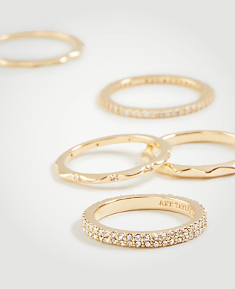 Ann Taylor Stackable Ring Set Women's