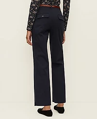 Ann Taylor Weekend Belted Ankle Pant Women's