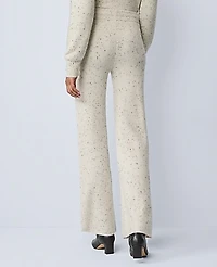 Ann Taylor Weekend Sweater Pant Speckled Grey Heather Women's