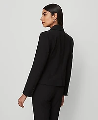 Ann Taylor The Shorter Two Button Blazer Bi-Stretch Women's
