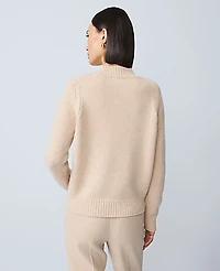 Ann Taylor Cashmere Mock Neck Sweater Women's