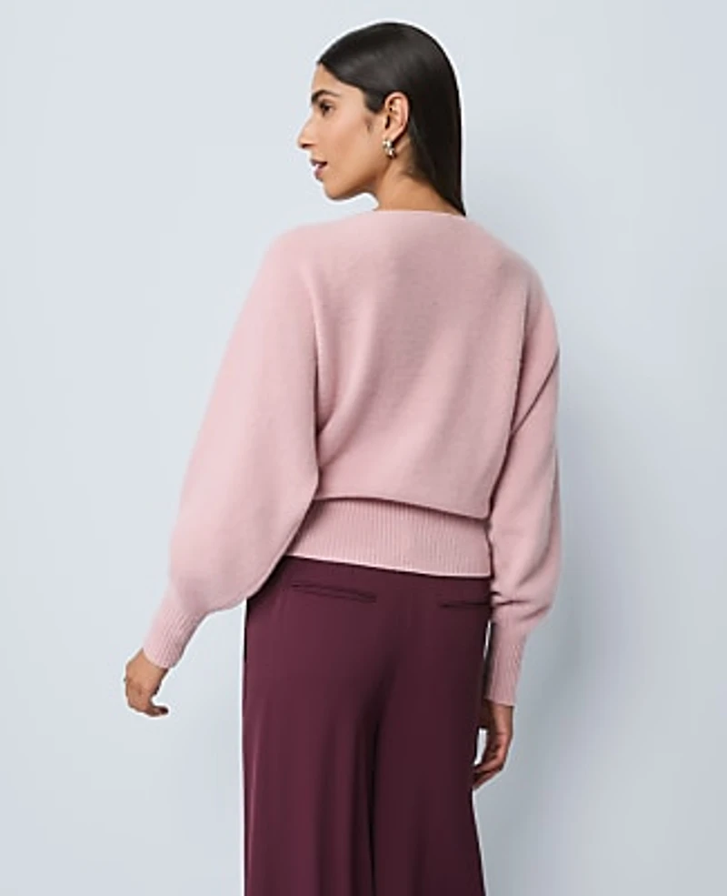 Ann Taylor Cashmere V-Neck Sweater Women's