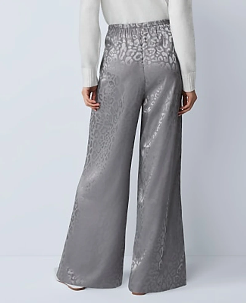 Ann Taylor The Easy Wide-Leg Pant City Skyline Women's