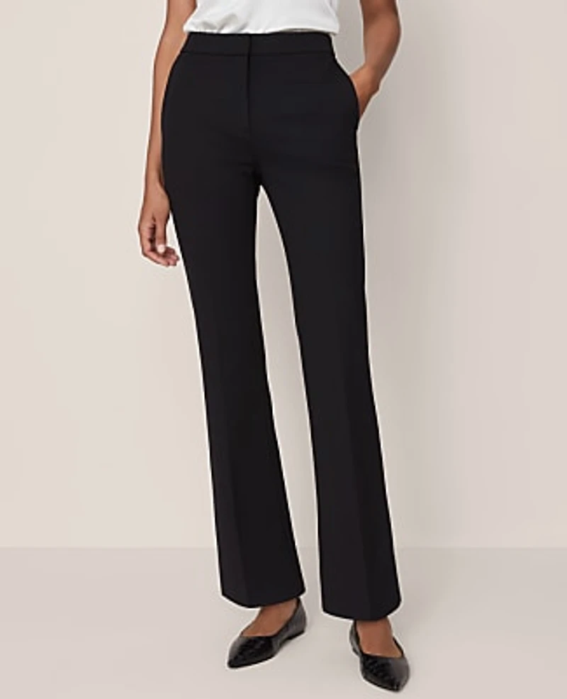 Ann Taylor The Petite Skinny Flare Pant Ponte Women's