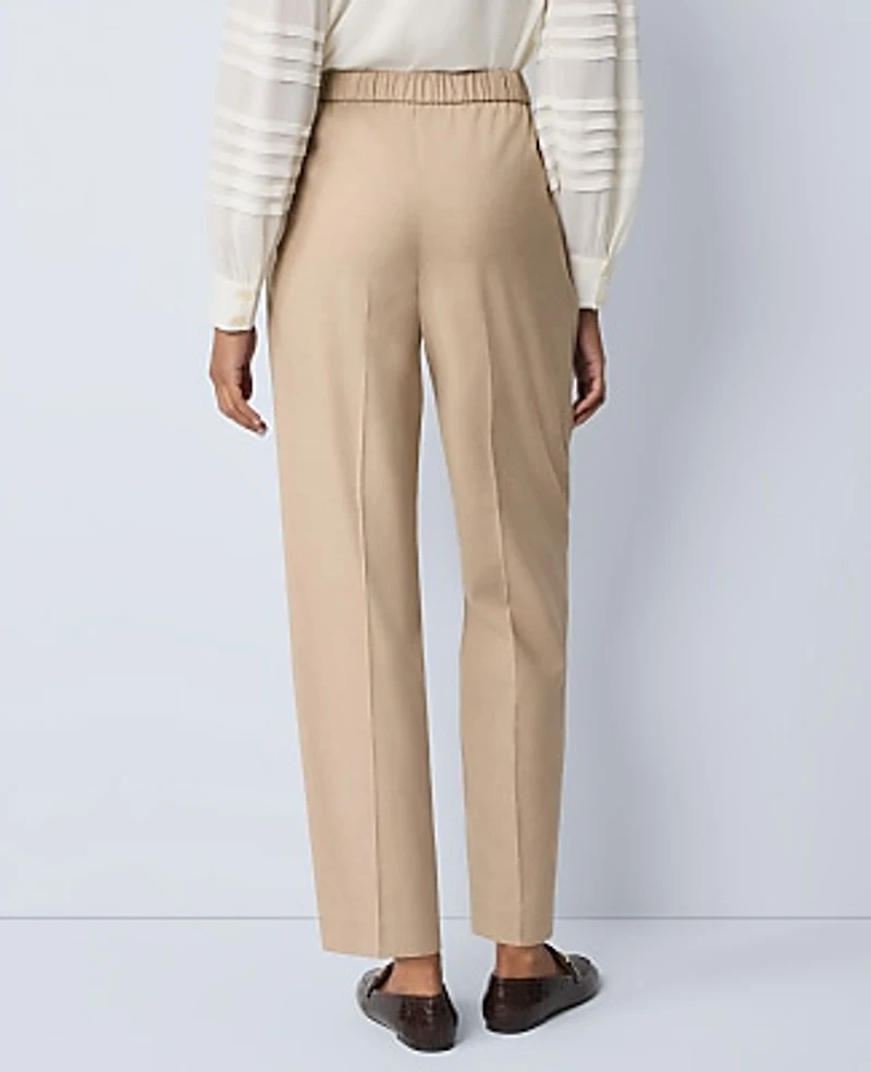 Ann Taylor Weekend Tapered Pant Fresh Camel Women's