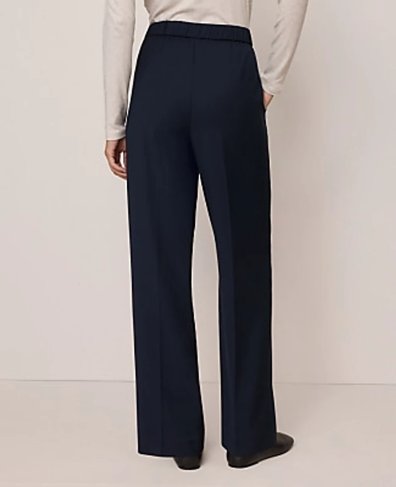 Ann Taylor Weekend High Rise Tapered Pant Night Sky Women's