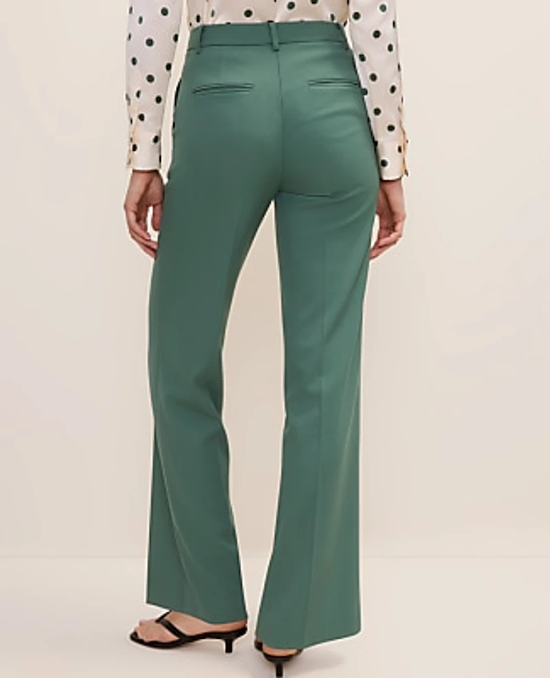 Ann Taylor The Straight Trouser Shadowy Jade Women's
