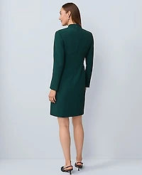 Ann Taylor Petite Double Breasted Blazer Dress Ponderosa Pine Women's