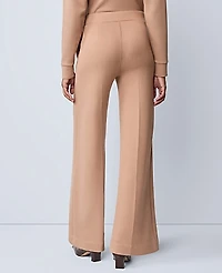 Ann Taylor Petite Weekend Easy Wide-Leg Pant CloudPlush Flower Pot Women's