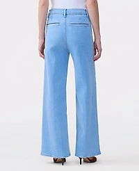 Ann Taylor The Denim Trouser Light Wash Indigo Women's