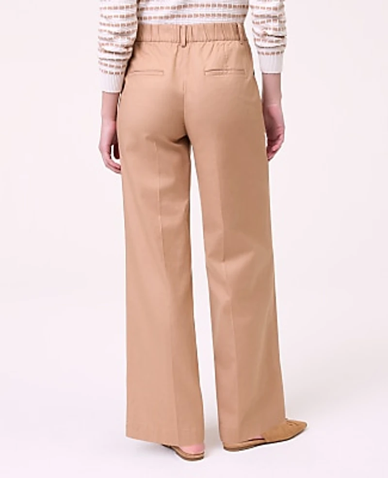 Ann Taylor Weekend Everyday Wide-Leg Pant Women's