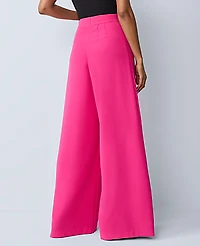 Ann Taylor The Petite Statement Palazzo Pant Electric Pink Women's