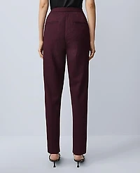 Ann Taylor The Petite Natalie Pant Houndstooth Windsor Wine Women's