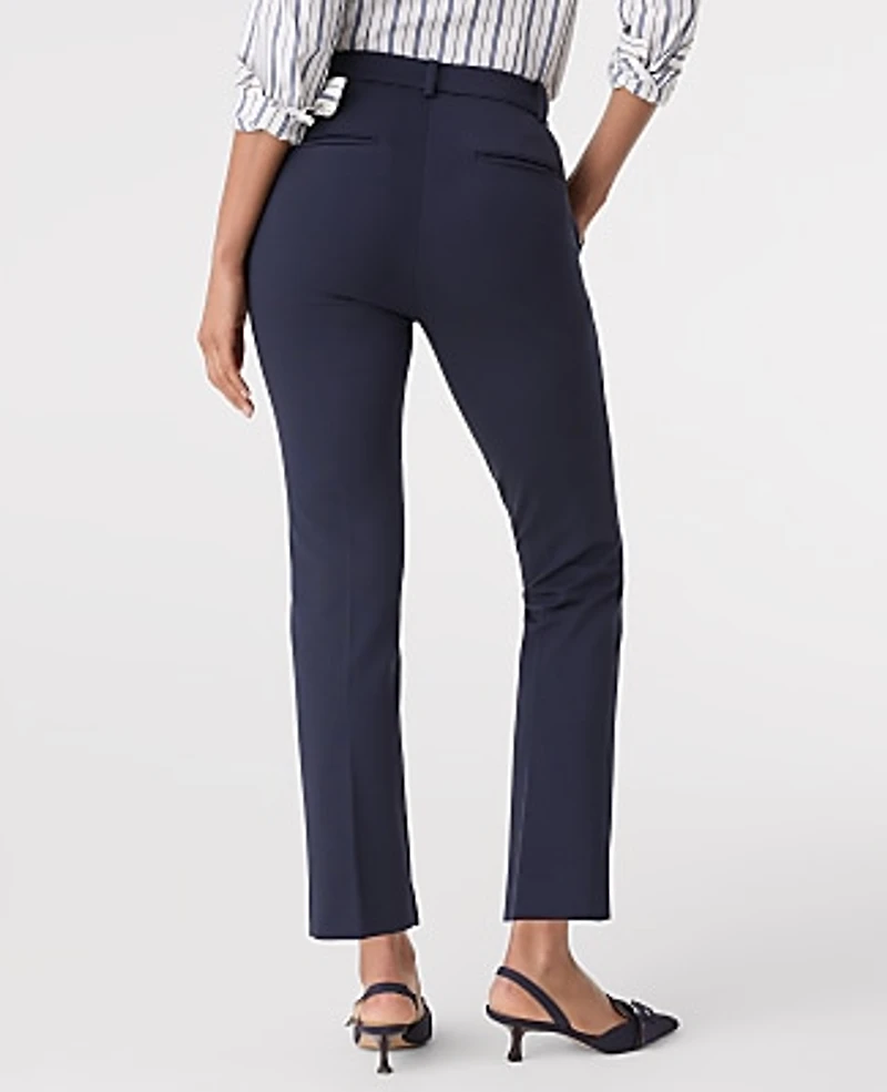 Ann Taylor The Petite Eva Ankle Pant in Ponte Size 8 Night Sky Women's