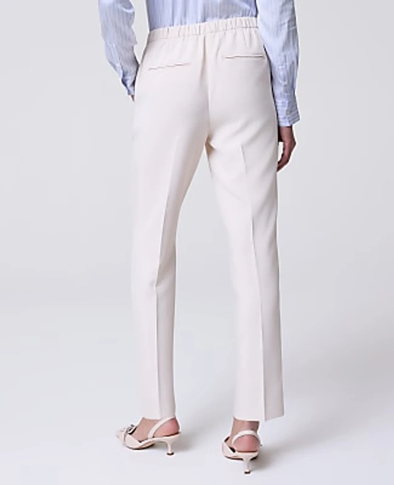 Ann Taylor The Petite Relaxed Ankle Pant Fluid Crepe Women's