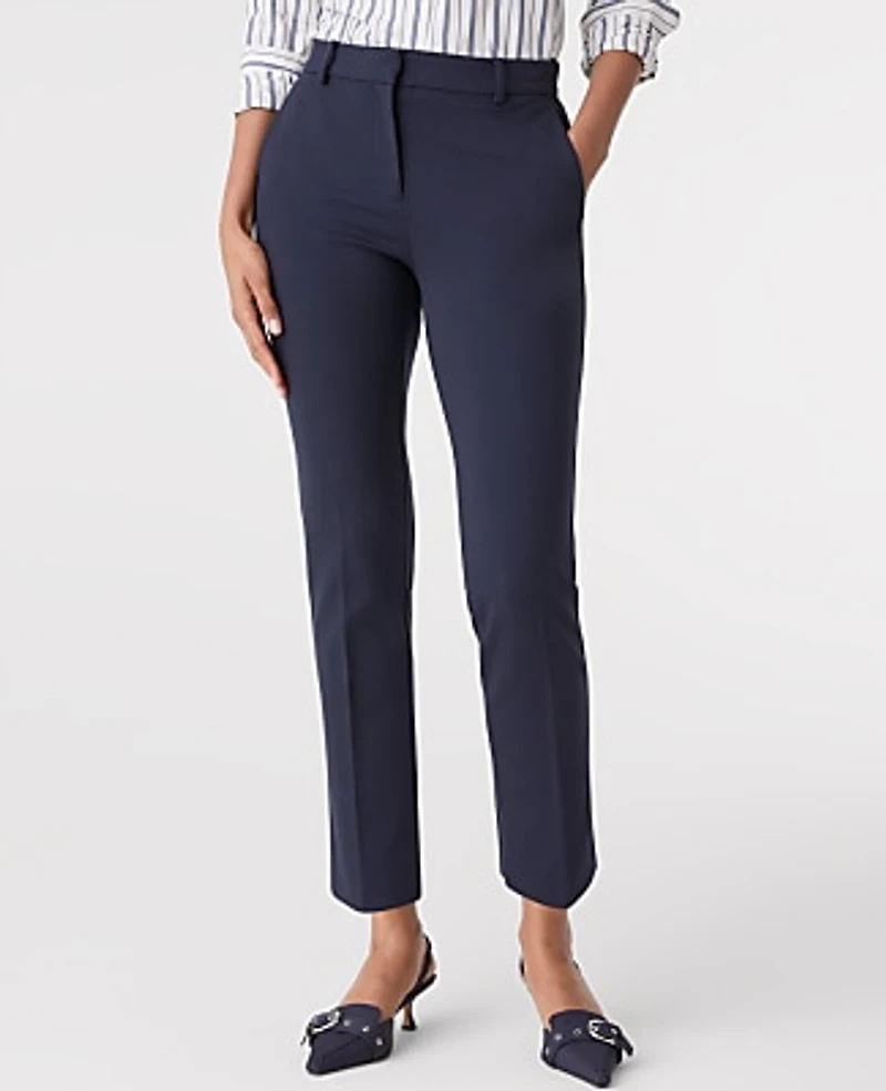 Ann Taylor The Tall Eva Ankle Pant Ponte Night Sky Women's