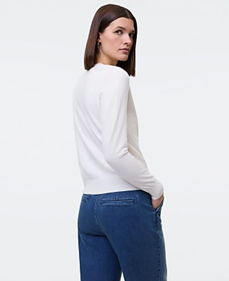 Ann Taylor V-Neck Sweater Women's