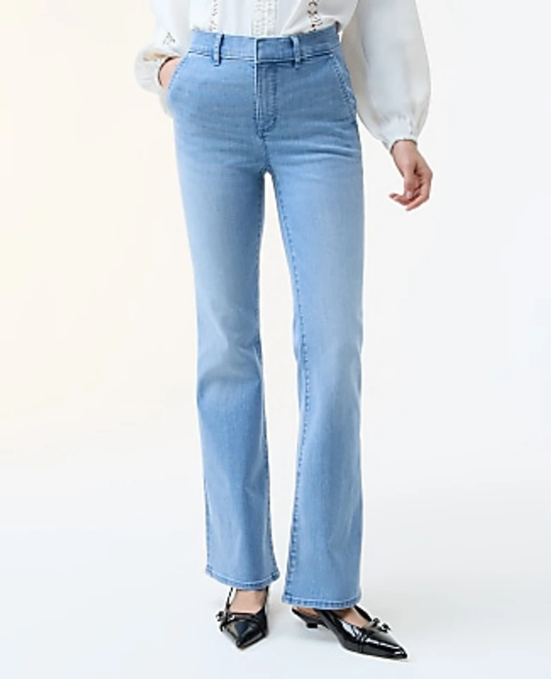 Ann Taylor The Boot Jean Light Wash Women's