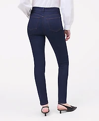 Ann Taylor The Petite Skinny Jean Size 00 Classic Rinse Wash Women's