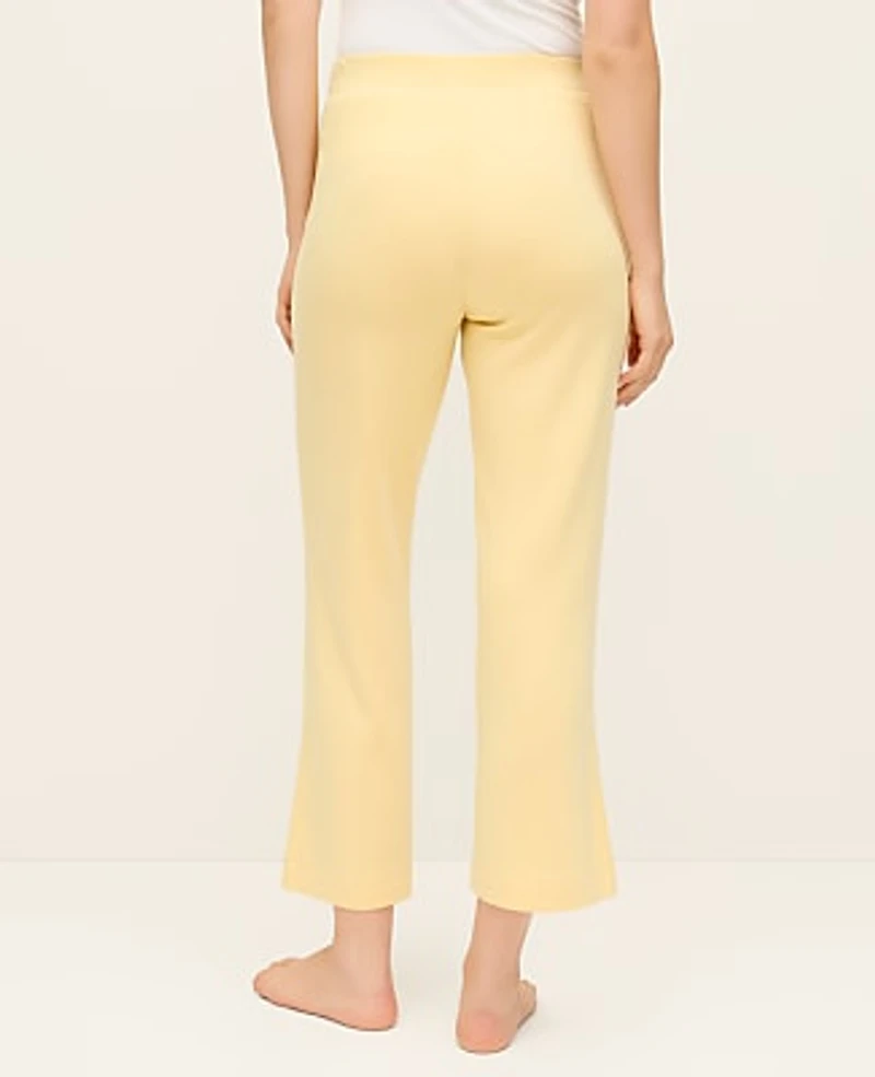 Ann Taylor Wide-Leg Lounge Pants Sun Soaked Women's