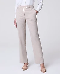 Ann Taylor The Bridgette Pant in Herringbone Size 6 Sand/White Women's