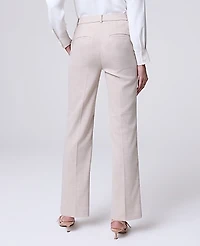 Ann Taylor The Bridgette Pant in Herringbone Size 6 Sand/White Women's